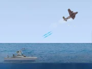 لعبة الطائرة الحربية